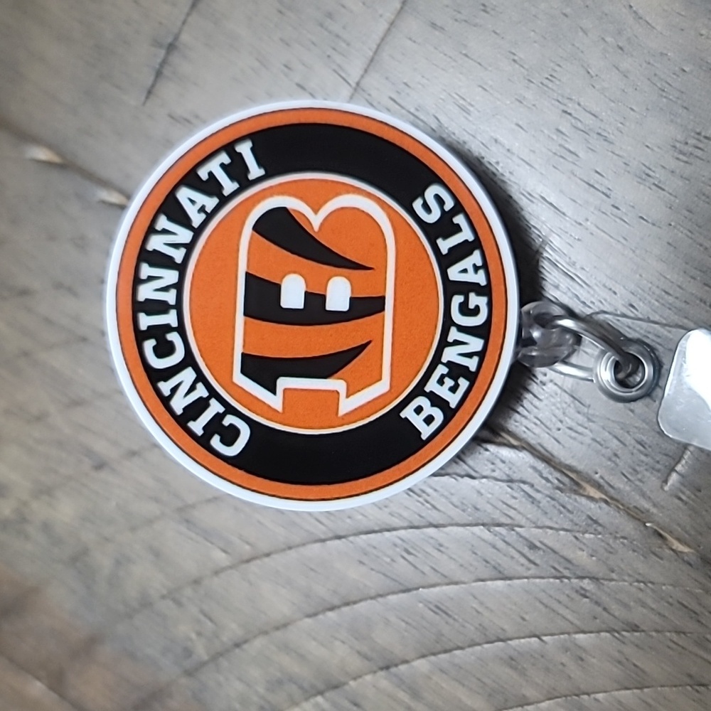 Cincinnati Bengals badge reel